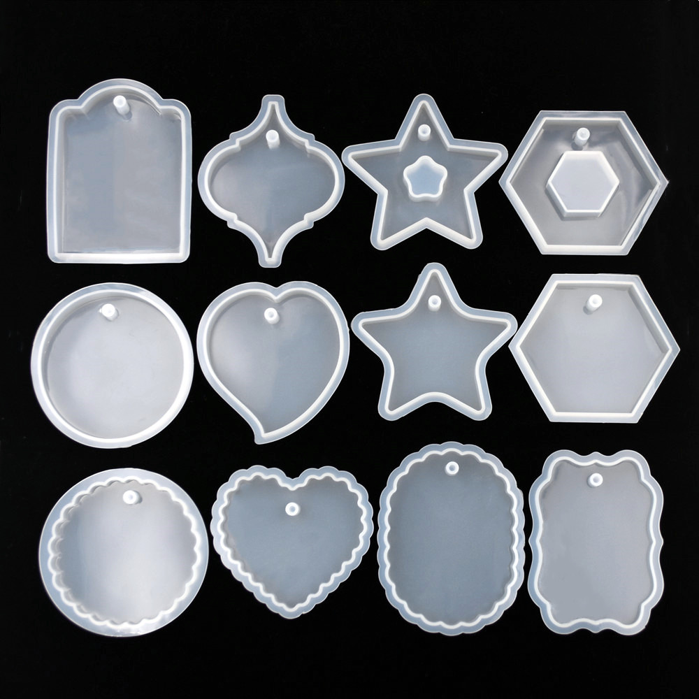Resin Art Tool Kit - 1PC Tag Siliconen Mal Hars Siliconen