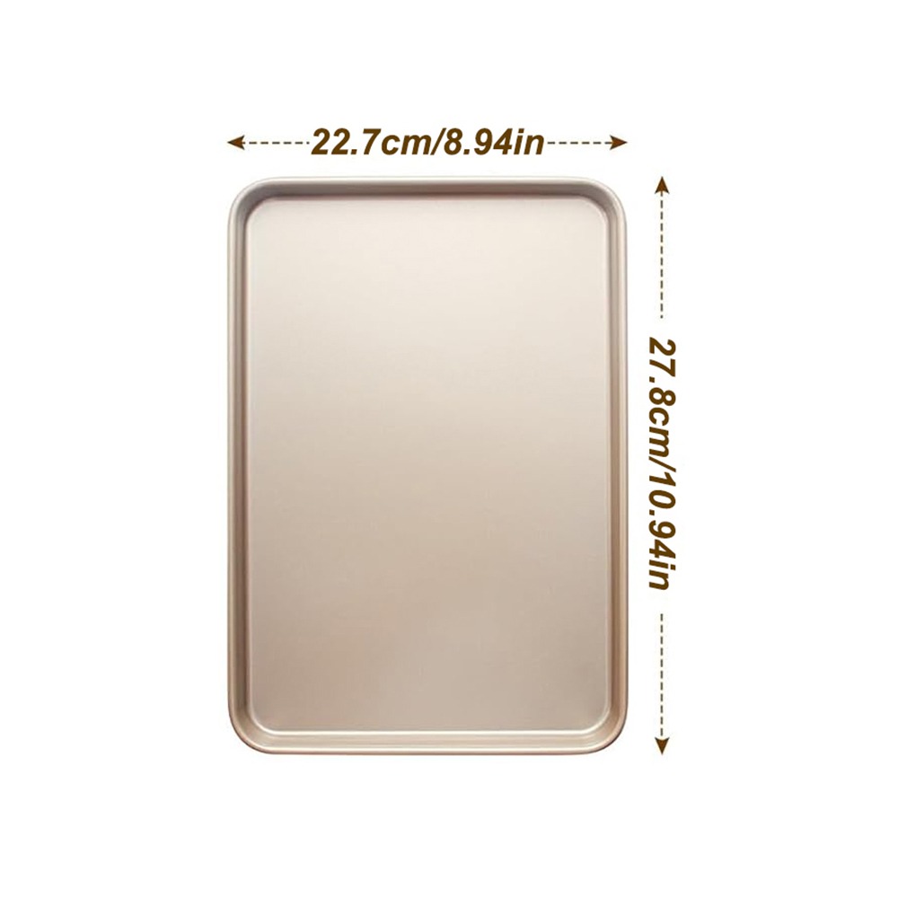 Tray Mold Rectangle - Robuuste 9/11/13 inch ovenbakplaat antiaanbaklaag carbon