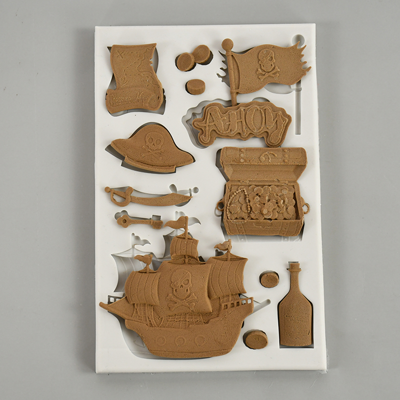 Schedel Piratenschip Siliconen - Silicone Mold Ocean recensie en prijs
