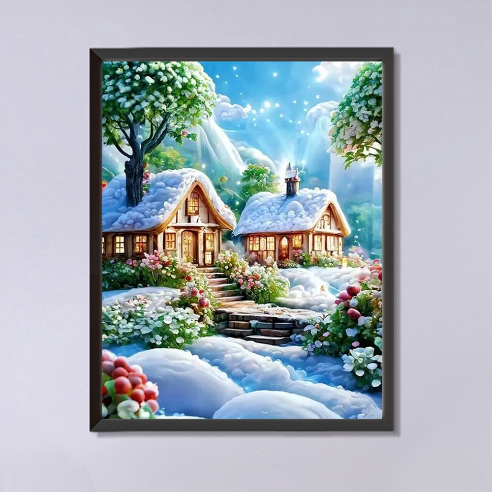 Momoart Diamond Painting Huis  - Resin Art On Wall recensie en prijs