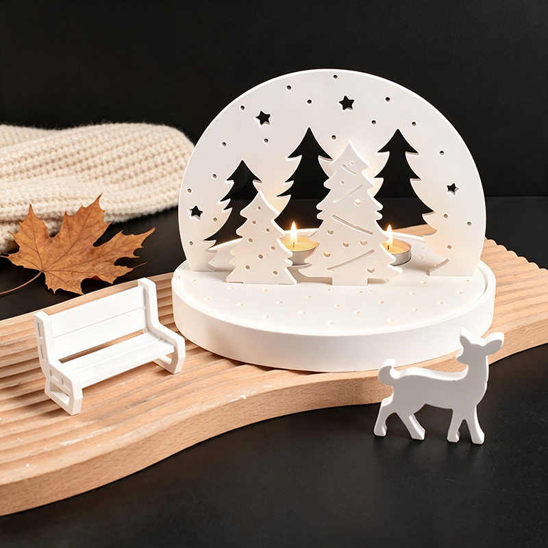 Kerst-Eland Theelicht Houder S - Resin Art Tool Kit recensie en prijs
