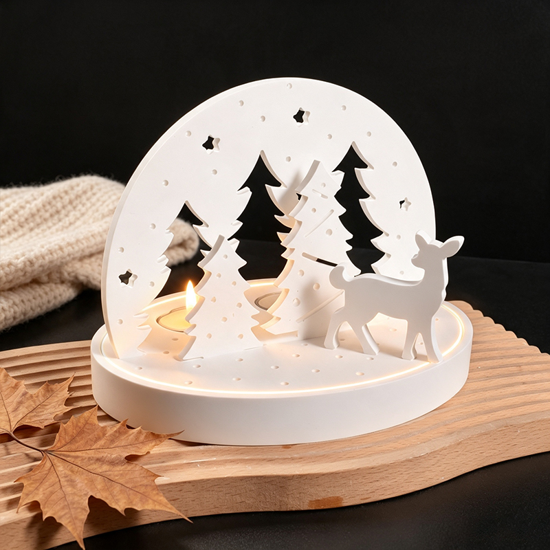 Kerst-Eland Theelicht Houder S - Resin Art Tool Kit recensie en prijs
