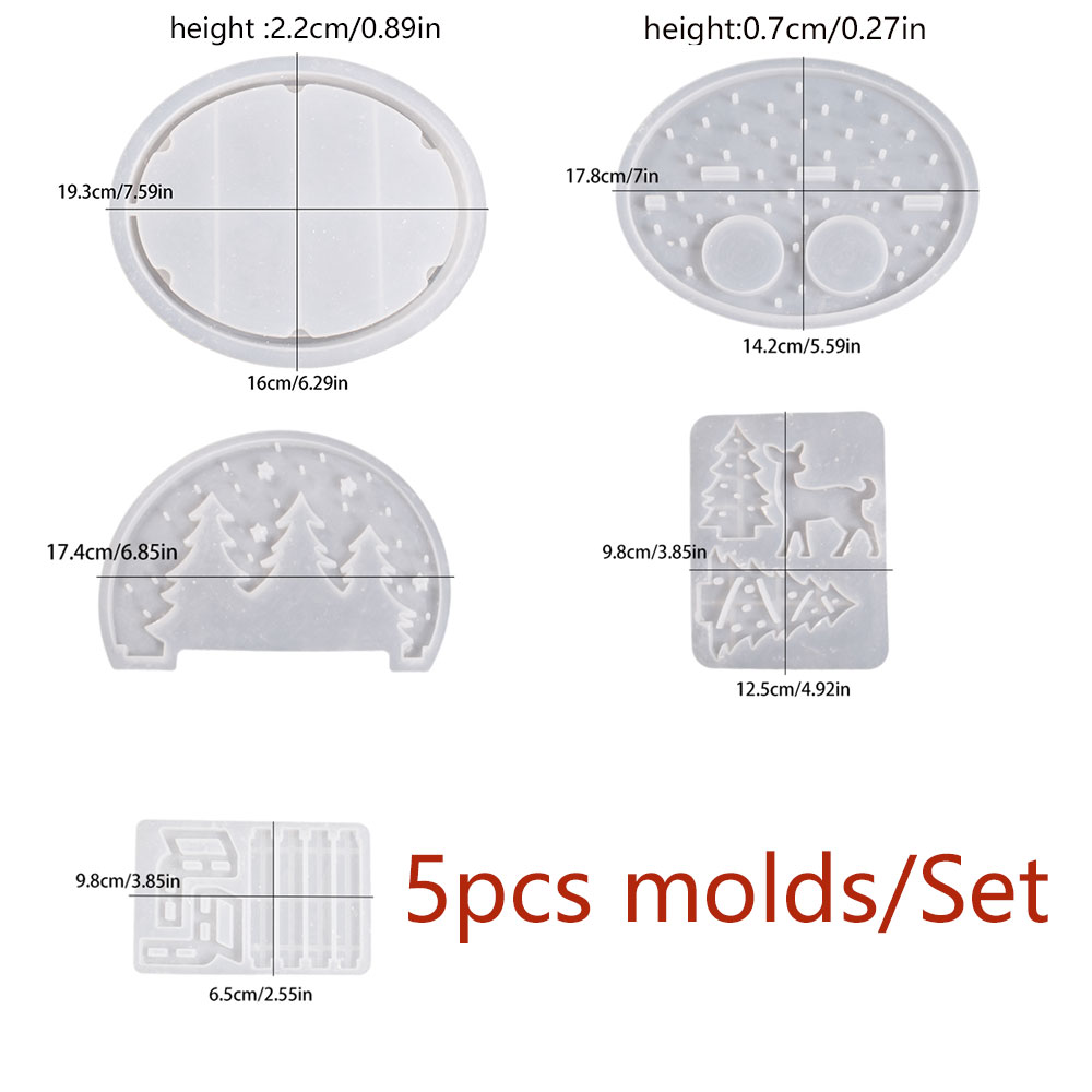 Kerst-Eland Theelicht Houder S - Resin Art Tool Kit recensie en prijs