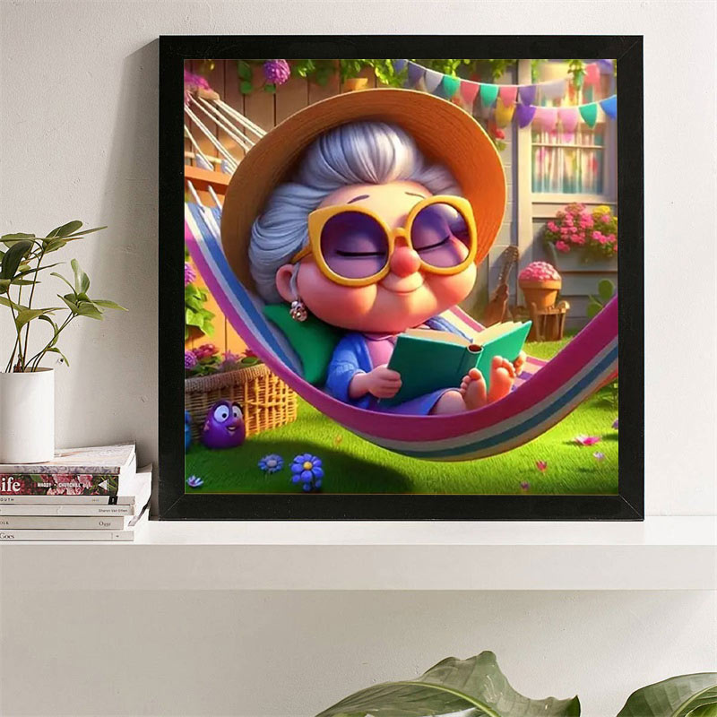 Frameloos, Oma Diamant Schilde - Resin Art On Wall recensie en prijs