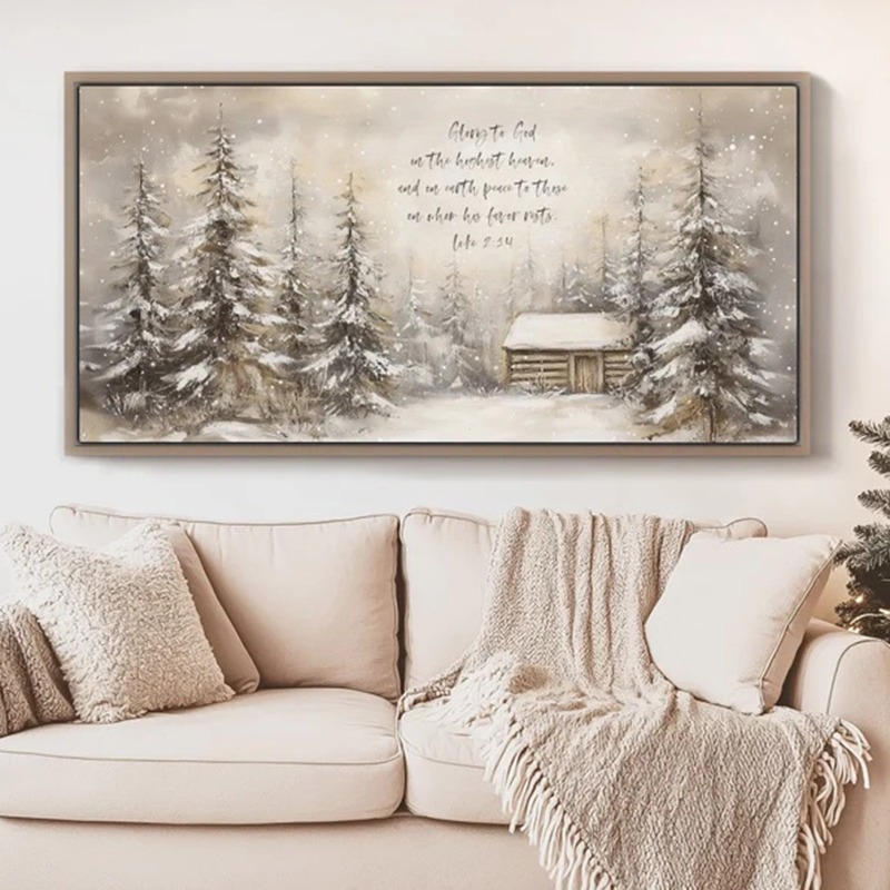 Kerst Bijbelvers Wandkunst Afd - Resin Art Quotes recensie en prijs