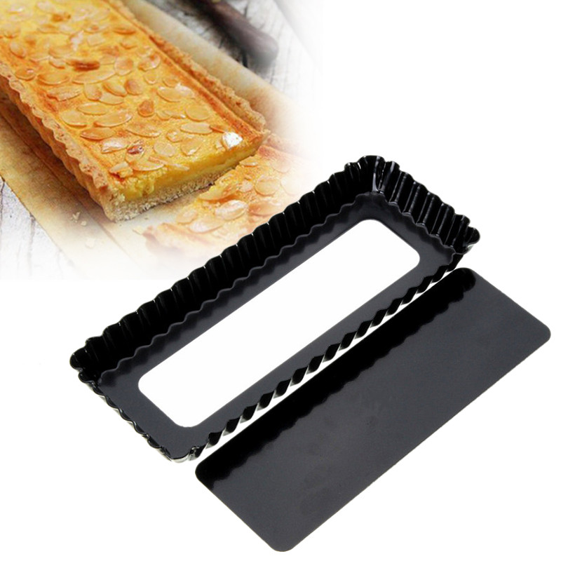 Gecanneleerd Pie Tart Pan Mold - Tray Mold Rectangle recensie en prijs