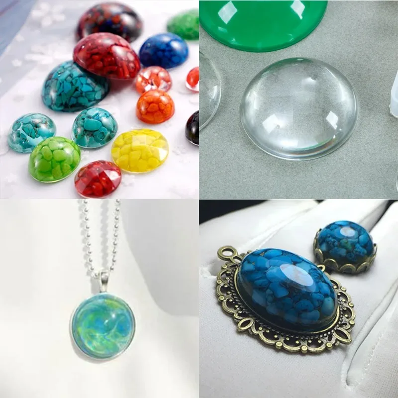 1 stks siliconen mal halve bal - Resin Art Tool Kit recensie en prijs