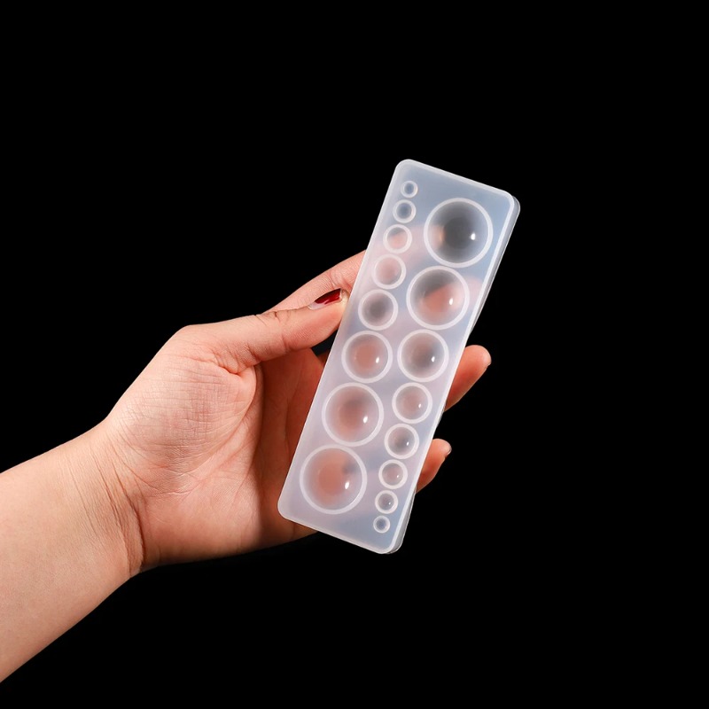 1 stks siliconen mal halve bal - Resin Art Tool Kit recensie en prijs