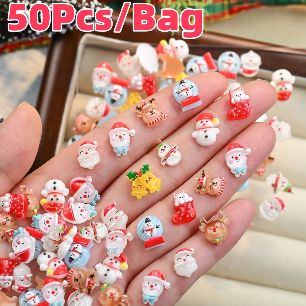 50 Stuks 3D Kerstsneeuwman Ela - Xmas Resin Art recensie en prijs