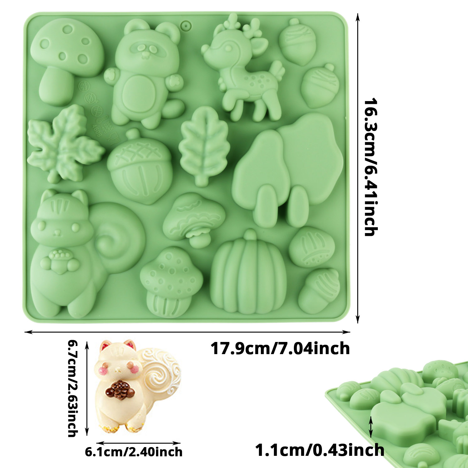1 siliconen cakevorm in de vor - Resin Art Tool Kit recensie en prijs