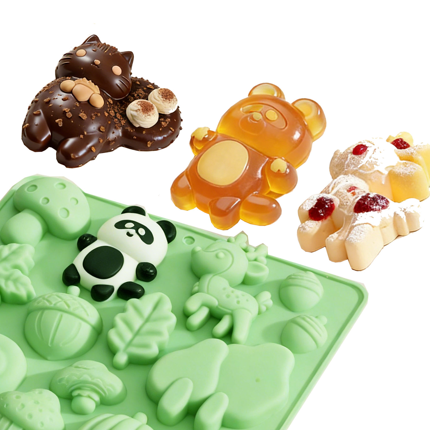1 siliconen cakevorm in de vor - Resin Art Tool Kit recensie en prijs