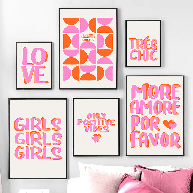 Nordic Only Positive Vibes Gir - Resin Art Quotes recensie en prijs