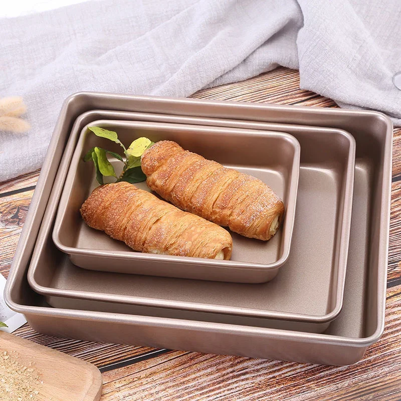 Rechthoek Koolstofstaal Taart  - Tray Mold Rectangle recensie en prijs