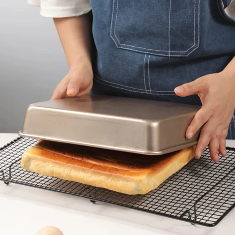 Rechthoek Koolstofstaal Taart  - Tray Mold Rectangle recensie en prijs