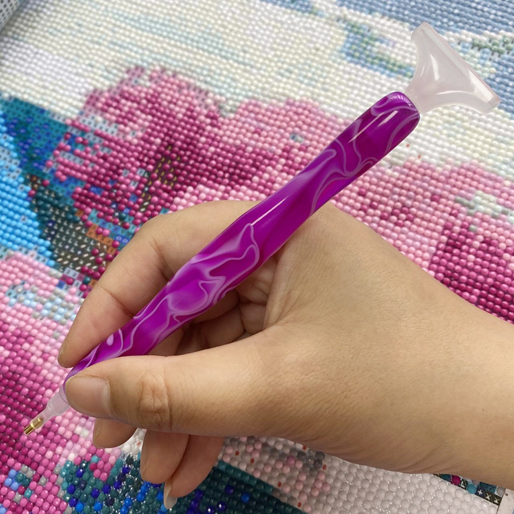 Kleurrijke harsdiamant schilde - Resin Art Tool Kit recensie en prijs